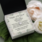 Mother of the Groom Gift - Alluring Beauty Necklace - Christian Wedding Gift with Message Card