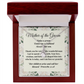 Mother of the Groom Gift - Alluring Beauty Necklace - Christian Wedding Gift with Message Card