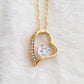 Eternal Heart Necklace – Meaningful Christian Jewelry Gift for Daughter from Mom or Dad | Faith-Inspired Keepsake for Girls, Ideal for Birthdays, Graduation and Special Occasions